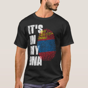 Camiseta ESTÁ NA Pavilha do meu DNA Mongólia