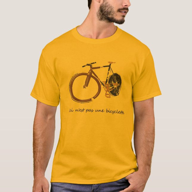 Camiseta Esta não é uma bicicleta (Frente)