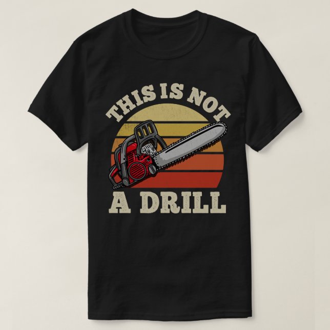 Camiseta Esta Não É Uma Ferramenta De Drill (Frente do Design)