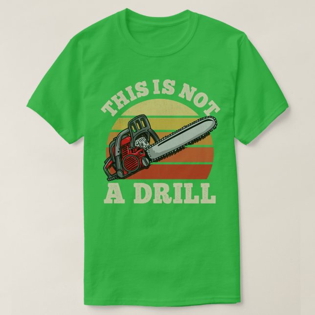Camiseta Esta Não É Uma Ferramenta De Drill (Frente do Design)
