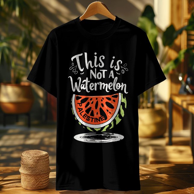Camiseta esta não é uma melancia palestina (Criador carregado)