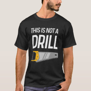 Camiseta Esta Não É Uma Perfuração De Furos De Vedação De M