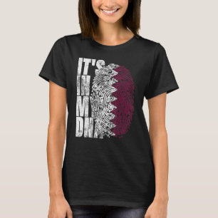 Camiseta Está no meu Catar Gráfico de Homens Mulheres Qatar