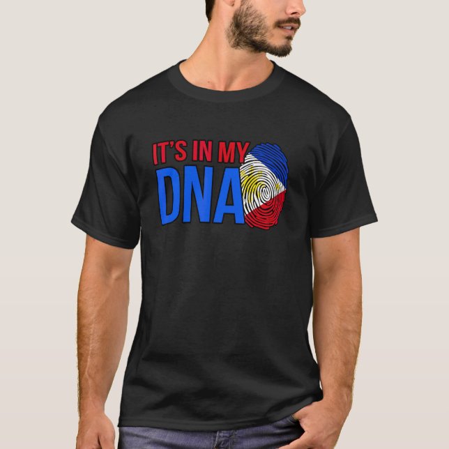 Camiseta Está No Meu DNA (Frente)