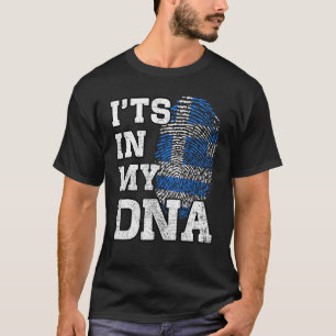 Camiseta Está no meu DNA, a Impressão Digital Grega, Sinali