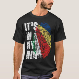 Camiseta Está no meu DNA, a moça das sinalizadoras das Seyc