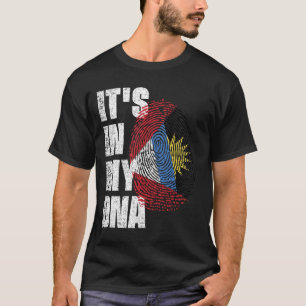 Camiseta Está no meu DNA Antígua e Bandeira Barbuda