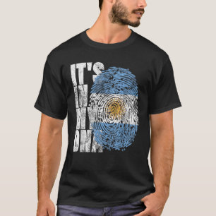Camiseta Está no meu DNA Arge Legal hispânico argentino