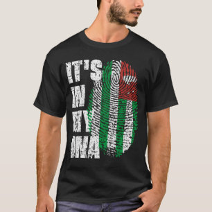 Camiseta ESTÁ NO MEU DNA, Bandeira da Abcásia, Abcásia