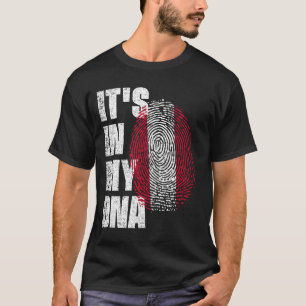 Camiseta ESTÁ NO MEU DNA, Bandeira da Áustria