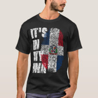 Está no meu DNA, Bandeira da República Dominicana