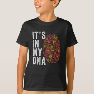 Camiseta Está no meu DNA - Bandeira Macedônia