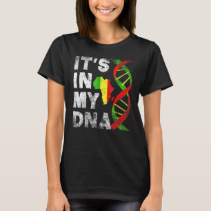 Camiseta Está No Meu Dna Black Pride Black Roots 202