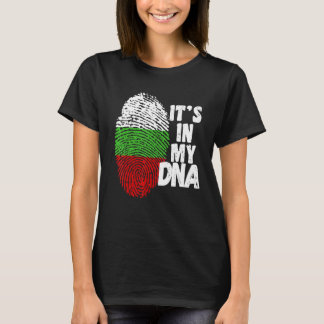 Camiseta Está no meu DNA Búlgaro Costume Bulga