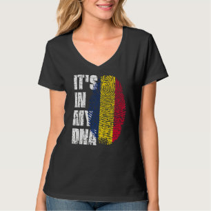 Camiseta Está no meu Dna Chad Flag Chade