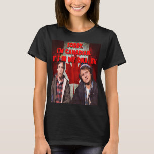 Camiseta Está no meu DNA Eh - Vintage Bob & Doug McKenzie