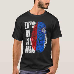 Camiseta Está No Meu Dna Eslovênia Bandeira Esloveno