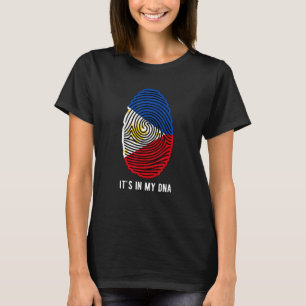 Camiseta Está no meu DNA Filipino