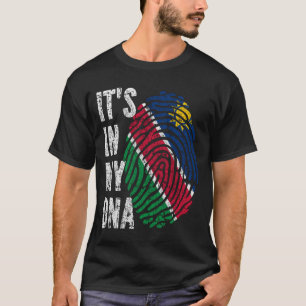 Camiseta Está no meu DNA Homens da Namíbia Mulheres Criança