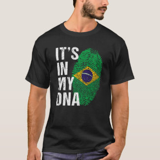 Camiseta Está no meu DNA, homens do Orgulho Brasileiro, Ban