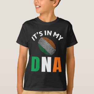 Camiseta Está No Meu Dna Irlanda Bandeira Irlandesa Present