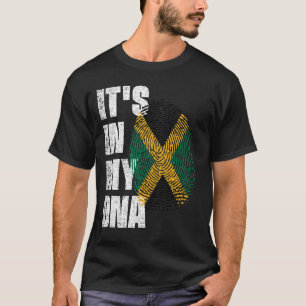 Camiseta ESTÁ NO MEU DNA, Jamaica Flag