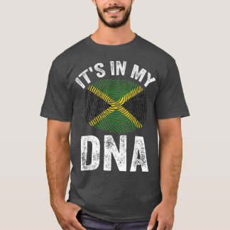 Camiseta Está no meu DNA jamaicano Presente Orgulhoso Jamai