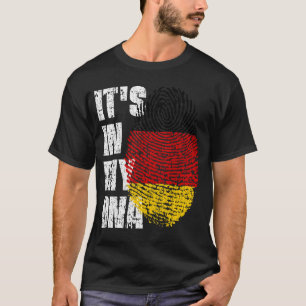 Camiseta Está no meu DNA, na Alemanha...