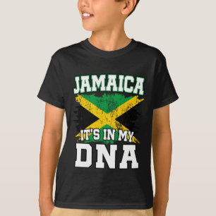 Camiseta Está no meu DNA, o Orgulho jamaicano Jamaica Flag