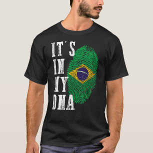 Camiseta Está no meu DNA, o Patrimônio Brasileiro