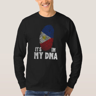 Camiseta Está No Meu Dna, Orgulhosa Marca De Bandeira Filip
