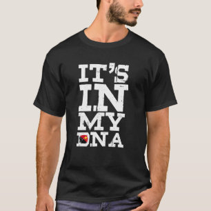 Camiseta Está no meu DNA Papua Nova Guiné Papua Nova Guiné