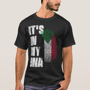 Camiseta ESTÁ NO MEU DNA, Pavilhão do Sudão