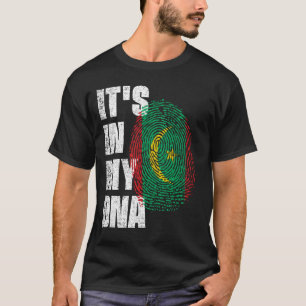 Camiseta ESTÁ NO MEU DNA, Pavilhão Mauritânia