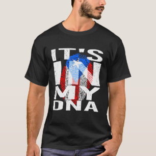 Camiseta Está No Meu Dna - Porto Rico - Porto Rico No Meu D