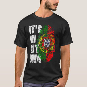 Camiseta Está No Meu Dna Portugal Bandeira Português