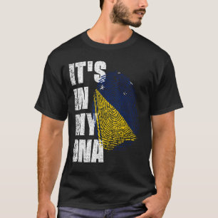 Camiseta ESTÁ NO MEU DNA Tokelau Flag