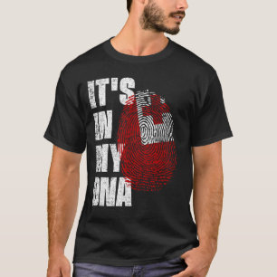 Camiseta ESTÁ NO MEU DNA Tonga Flag