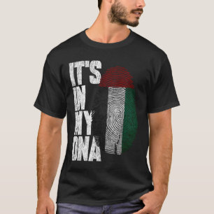 Camiseta Está no meu DNA UAE Orgulhoso Sinalizador dos Emir