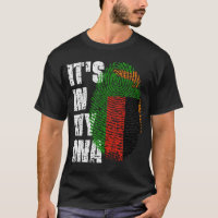 Está no meu DNA, Zâmbia Flag Boy Gift