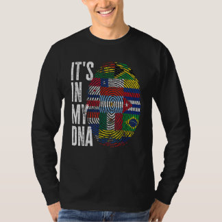 Camiseta Está no meu Patrimônio Hispânico do Dna Mês Latino