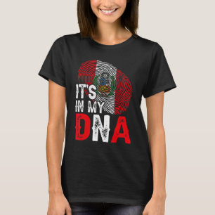Camiseta Está no meu Patriótico de Bandeira do Peru