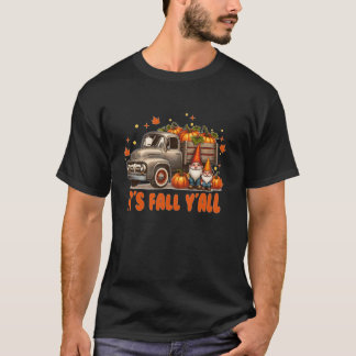 Camiseta Está no outono. Olá, Autumn Pumpkin Truck.
