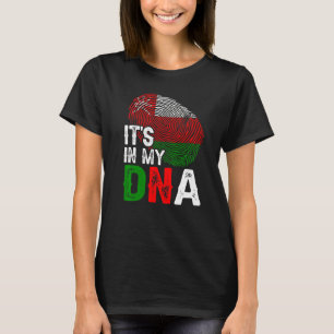 Camiseta Está no Patriótico da Impressão Digital de Dna Oma