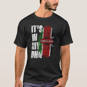 Camiseta Está no Quênia, Bandeira do Dna Kenya