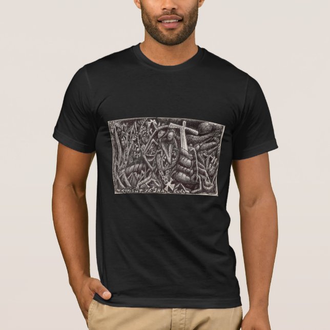 Camiseta "Esta noite, vós haveis de arder!" (Frente)