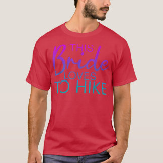 Camiseta Esta Noiva Adora Ir Caminhar