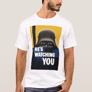 Camiseta Está olhando-o