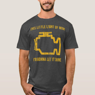 Camiseta Esta Pequena Luz Do Motor De Verificação Da Minh
