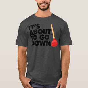 Camiseta Está prestes a cair no encanador